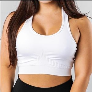 Alphalete Aero Bra (White)